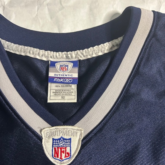 Tom Brady 12 New England Patriots Reebok NFL Jersey 52 Stitched Authentic Stain - Picture 6 of 8